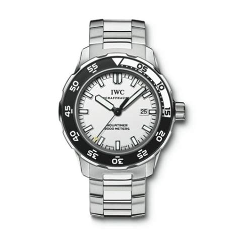 iwc aquatimer 2000 stainless steel bracelet wrist|iwc watch strap replacement.